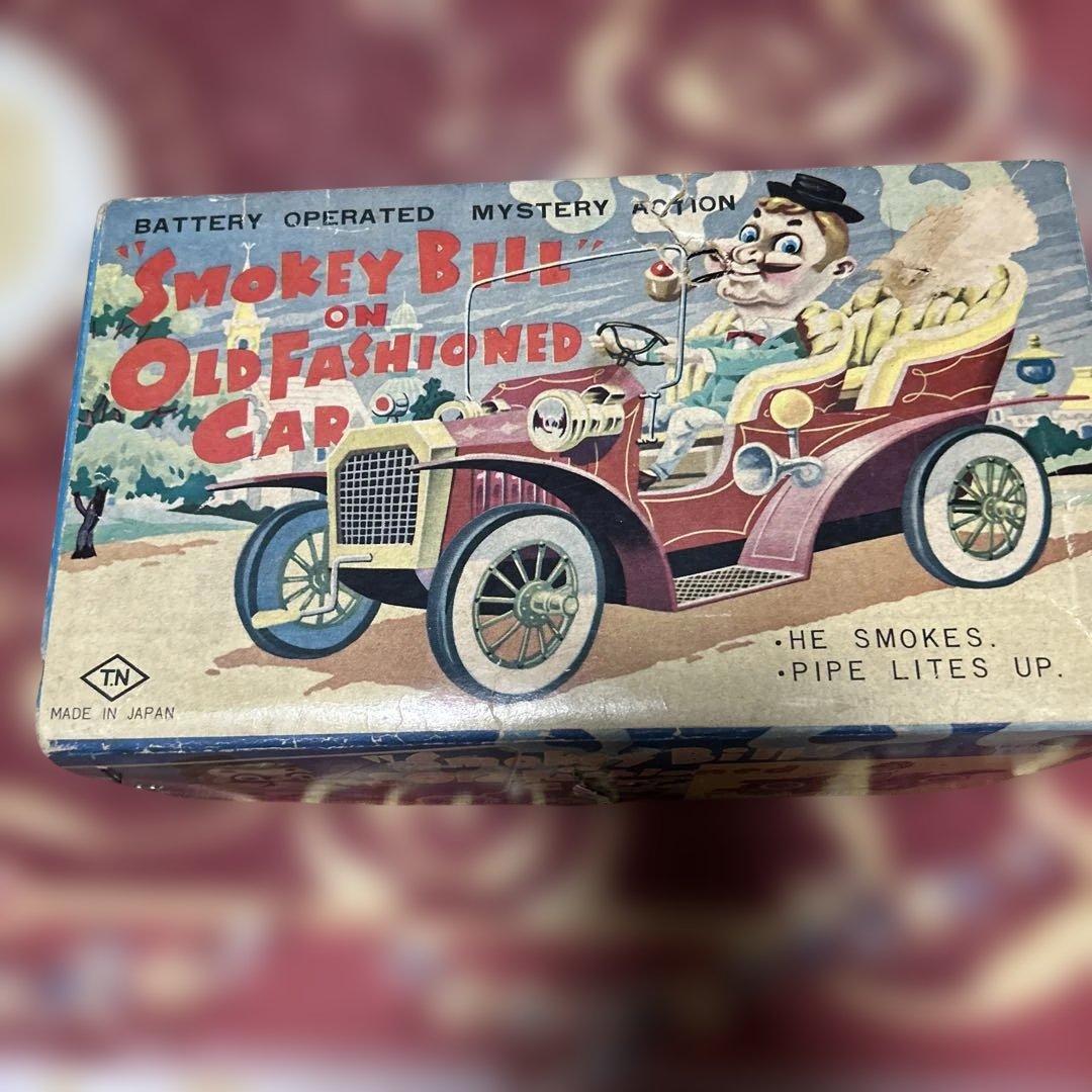 野村トーイ製 1960ブリキ玩具「OLD FASHIONED CAR」 外箱付き