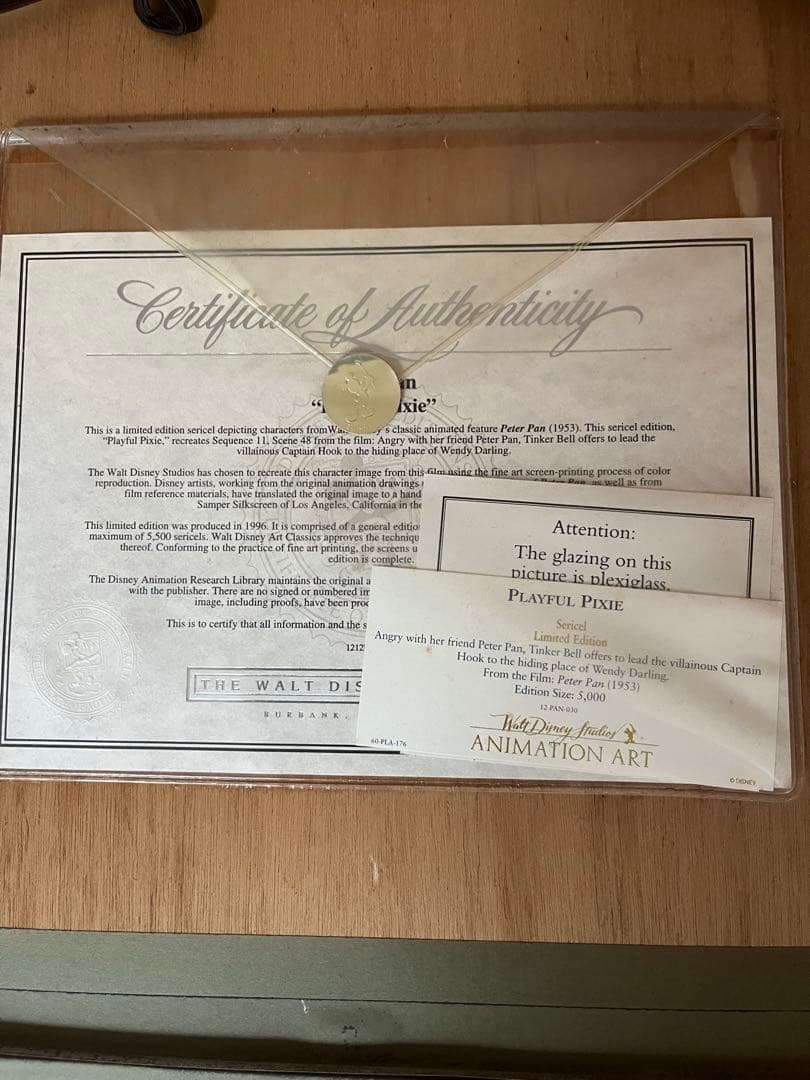 セル画　ディズニー　ティンカーベル