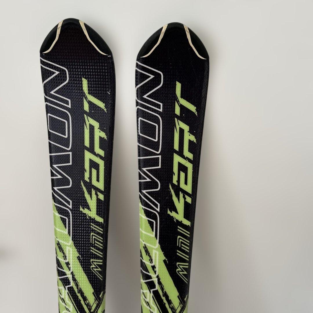 サロモンスキー板 ブラック/グリーン