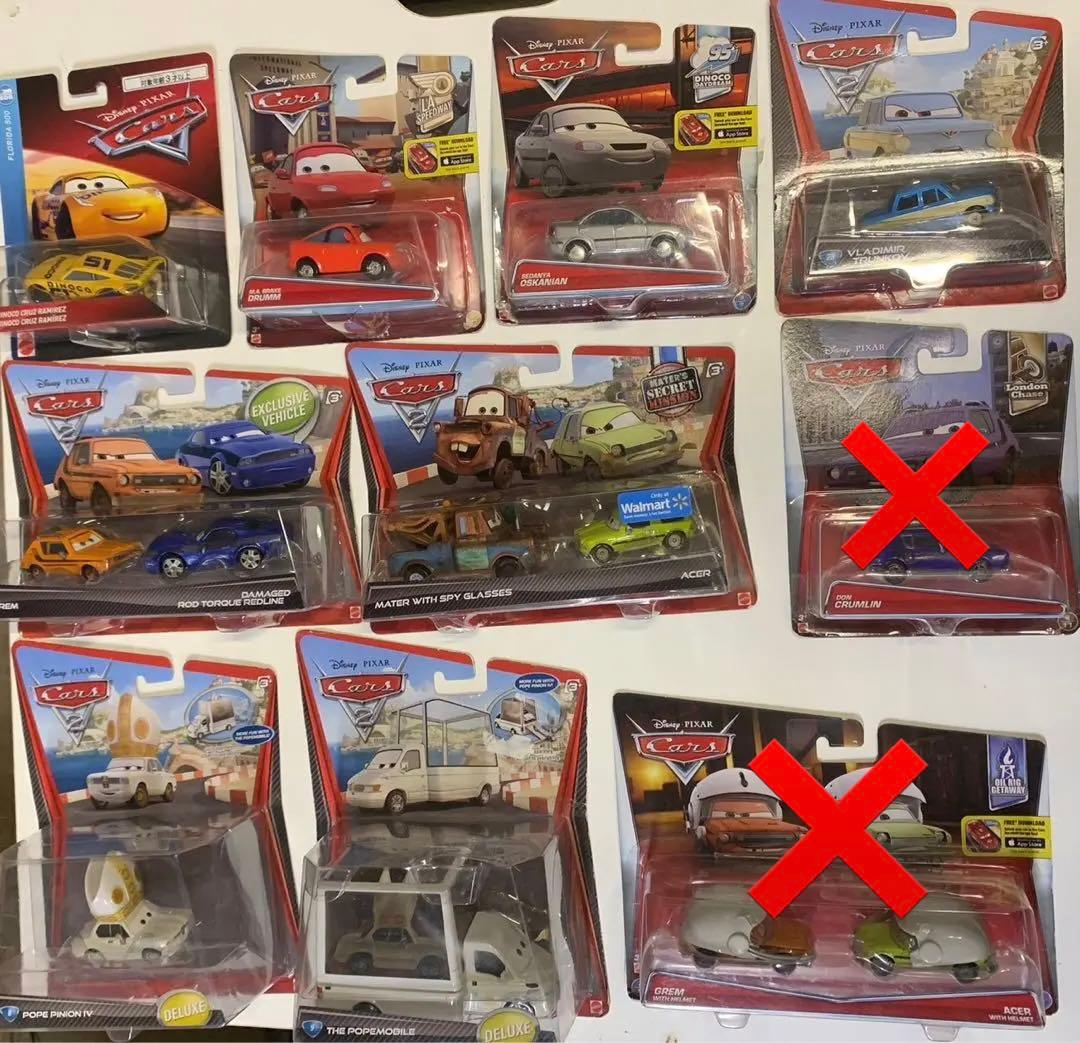 カーズ　マテル社　キャラクターカー　まとめ売り　バラ売り相談可