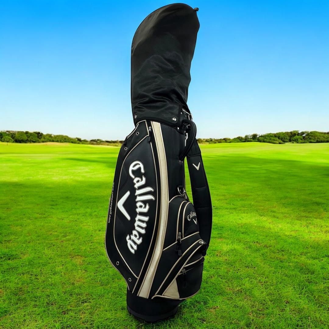 ゴルフ　GOLF　キャディバック　Callaway　キャロウェイ　ストラップ付
