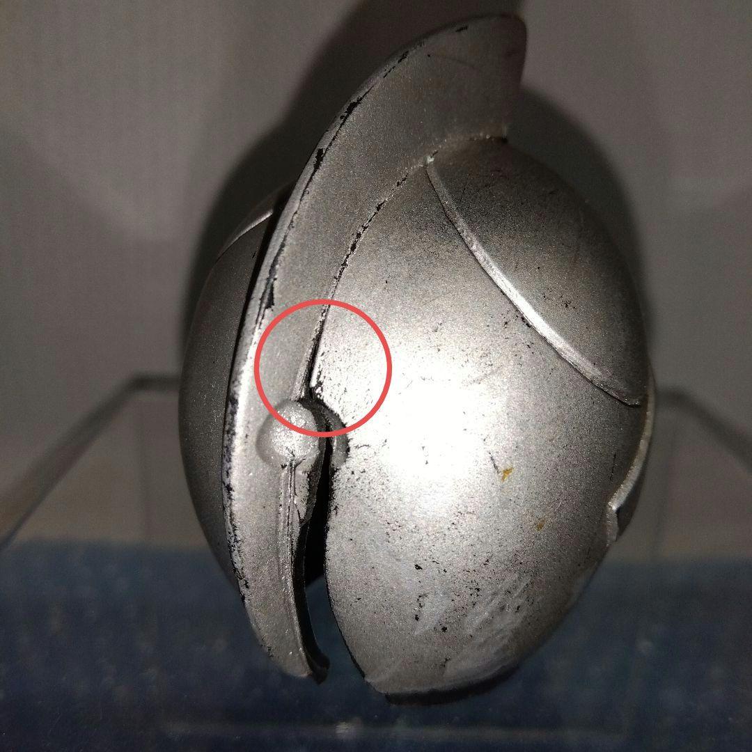 旧バンダイ　シルバー仮面　スタンダードソフビ　当時物　マルサン　ブルマァク