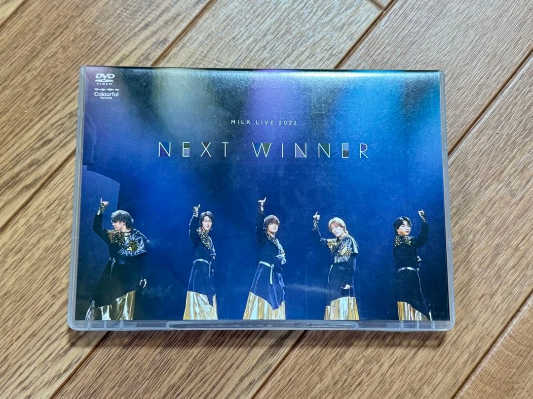 M!LK NEXTWINNER ライブDVD トレカ ステッカー付き