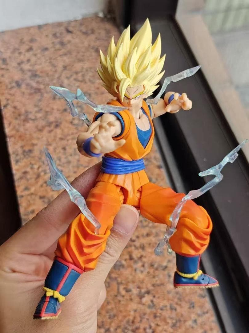 S.H.Figuarts用 孫悟空 スパーサイヤ人2 カスタムヘッドパーツ