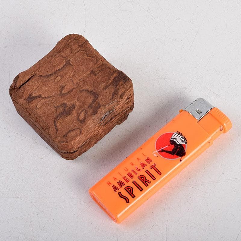 茶道具　松皮香合　表千家 十二代 宗左（惺斎）花押　共箱　V　8834