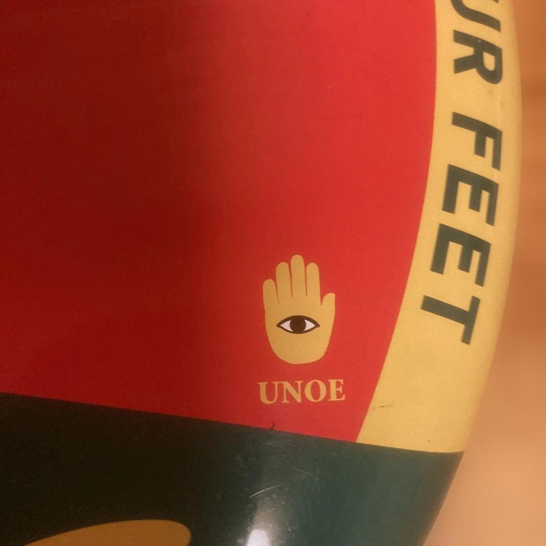 TEMMYE 丸型ブリキプレート　クリームソーダ　ピンクドラゴン　ロカビリー