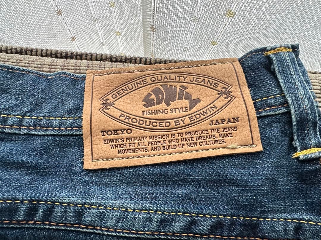 【新品未使用】DAIWA × EDWIN 清水盛三 コラボ デニム　34（XL）