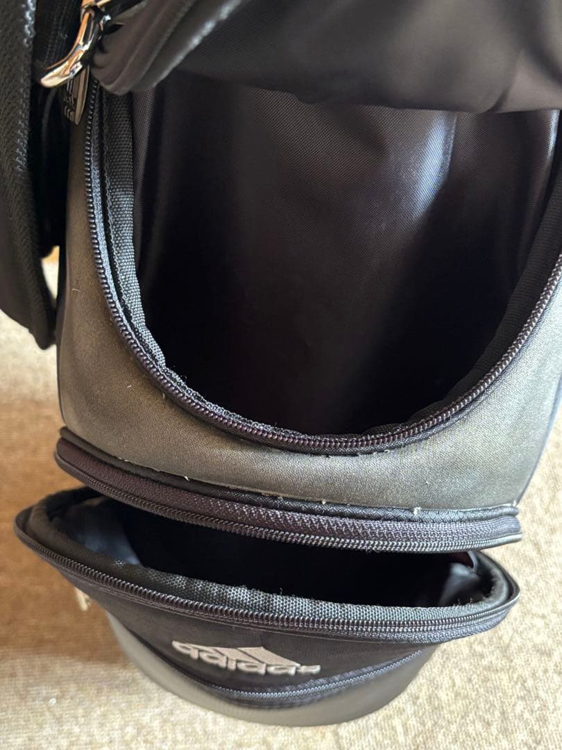 ゴルフバッグ　キャディバッグ　adidas