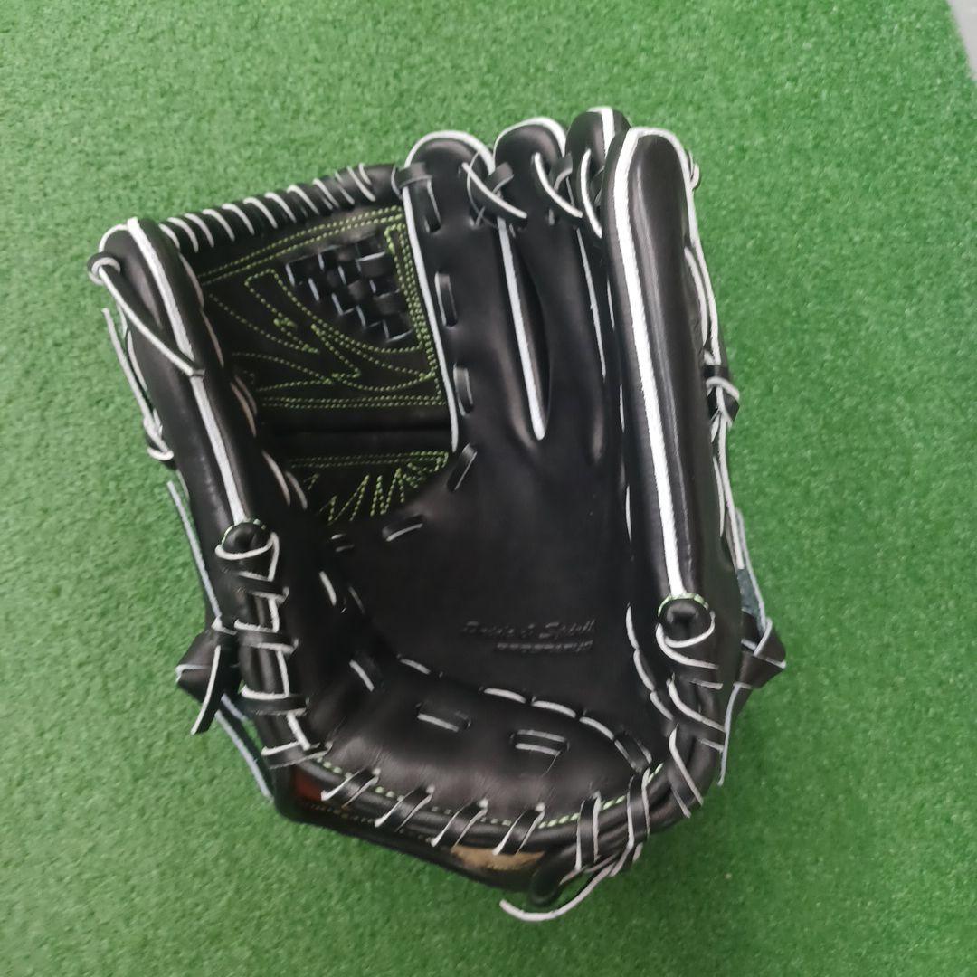 ZETT限定モデル 硬式野球グローブ ブラック 右投げ用