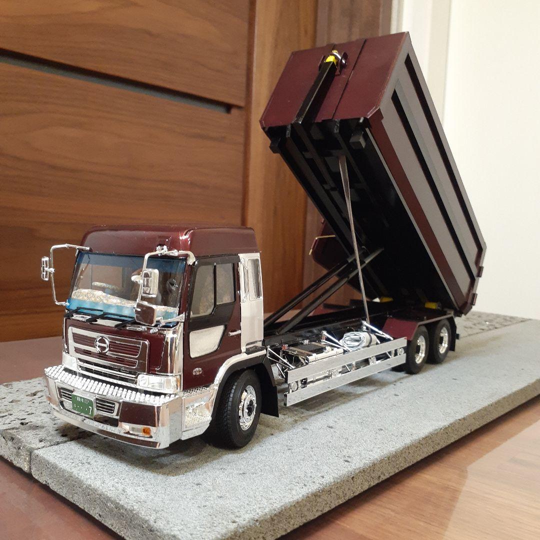 専用　デコトラプラモデル　アームロールダンプ