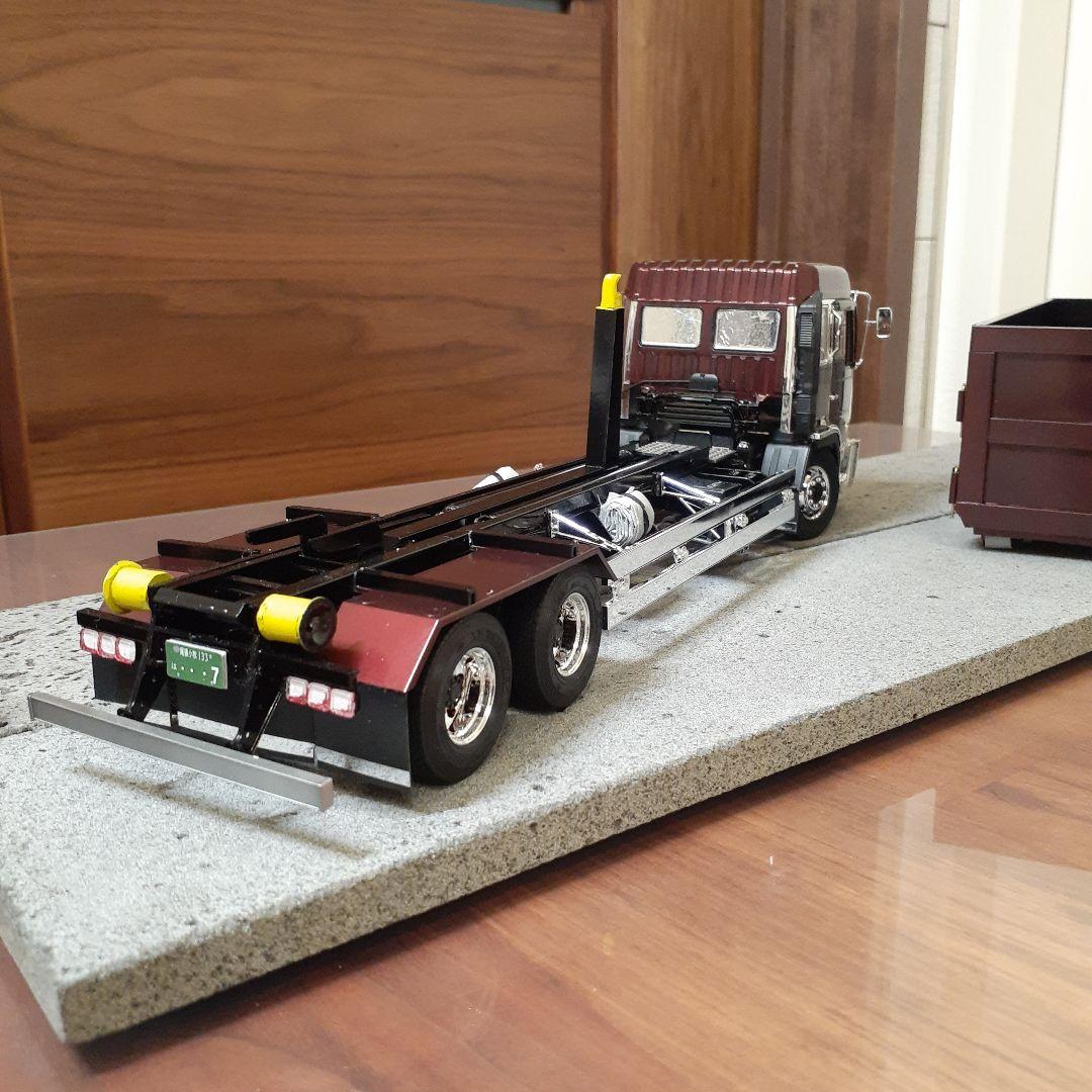 専用　デコトラプラモデル　アームロールダンプ