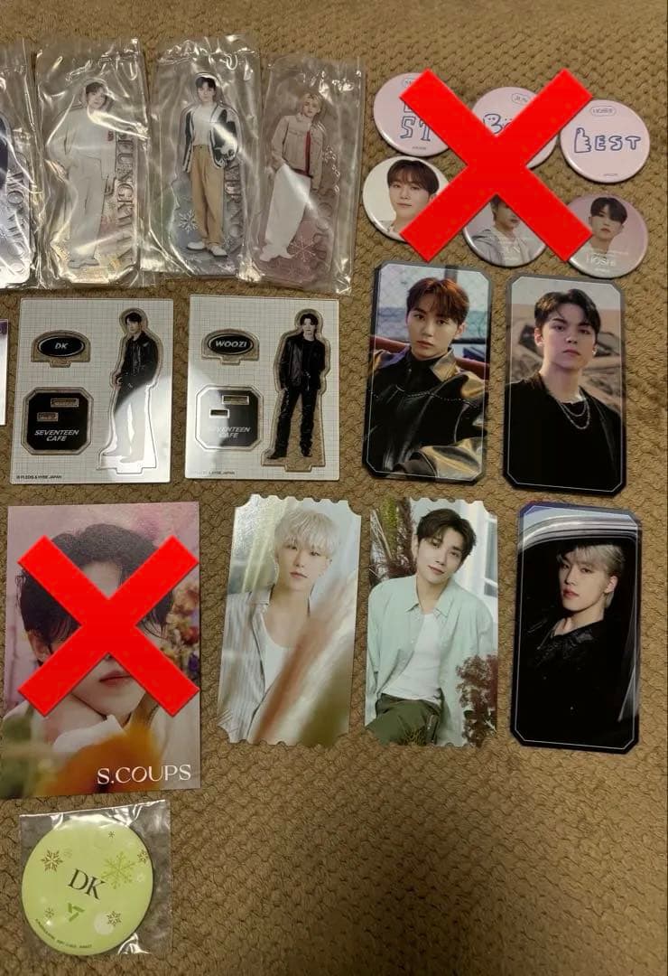 SEVENTEEN トレカ アクスタ ステッカー その他 まとめ売り