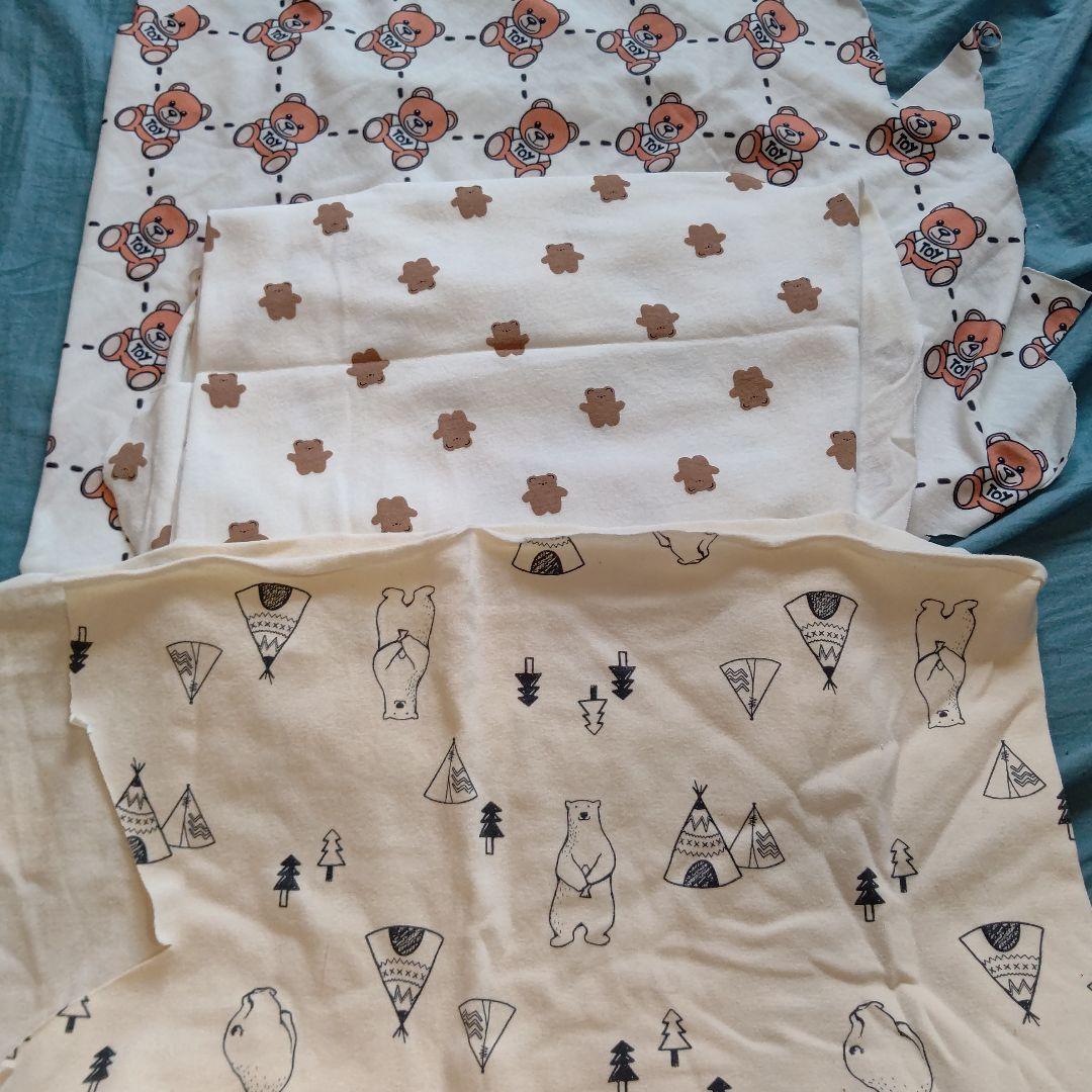 犬服 クマ柄 オーダー可能生地 パート1