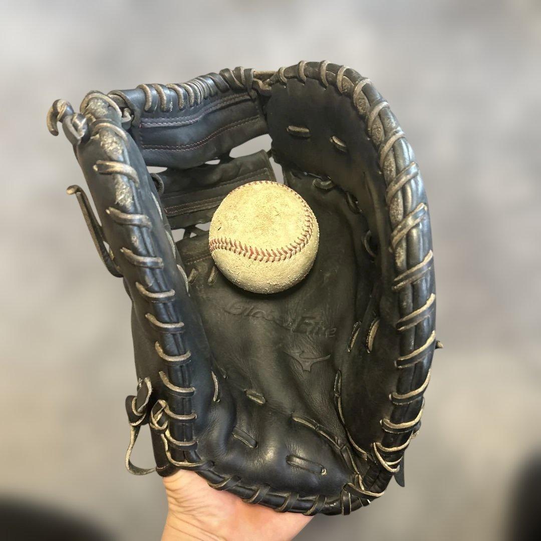 Global Elite 硬式グローブ 黒