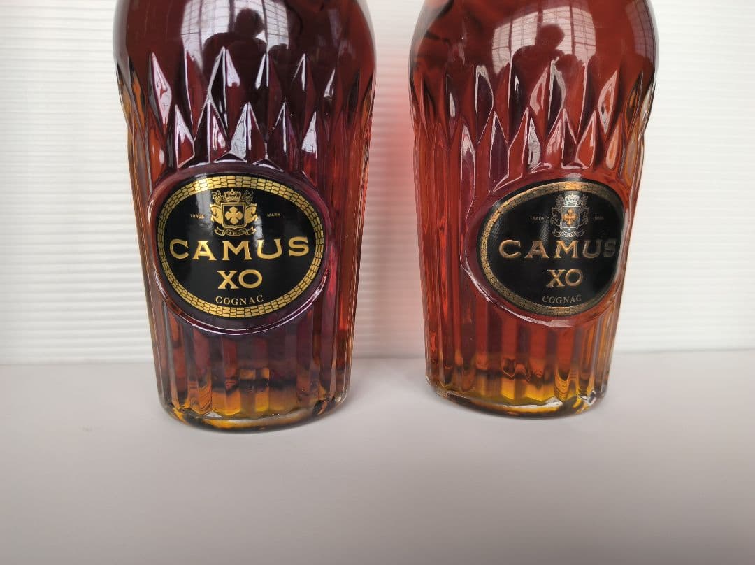 未開封700ml CAMUS XO ロングネックブランデー 2本セット
