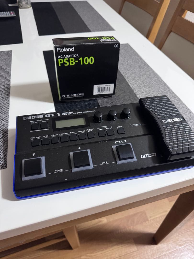 「BOSS GT-1 マルチエフェクター 純正AC付」