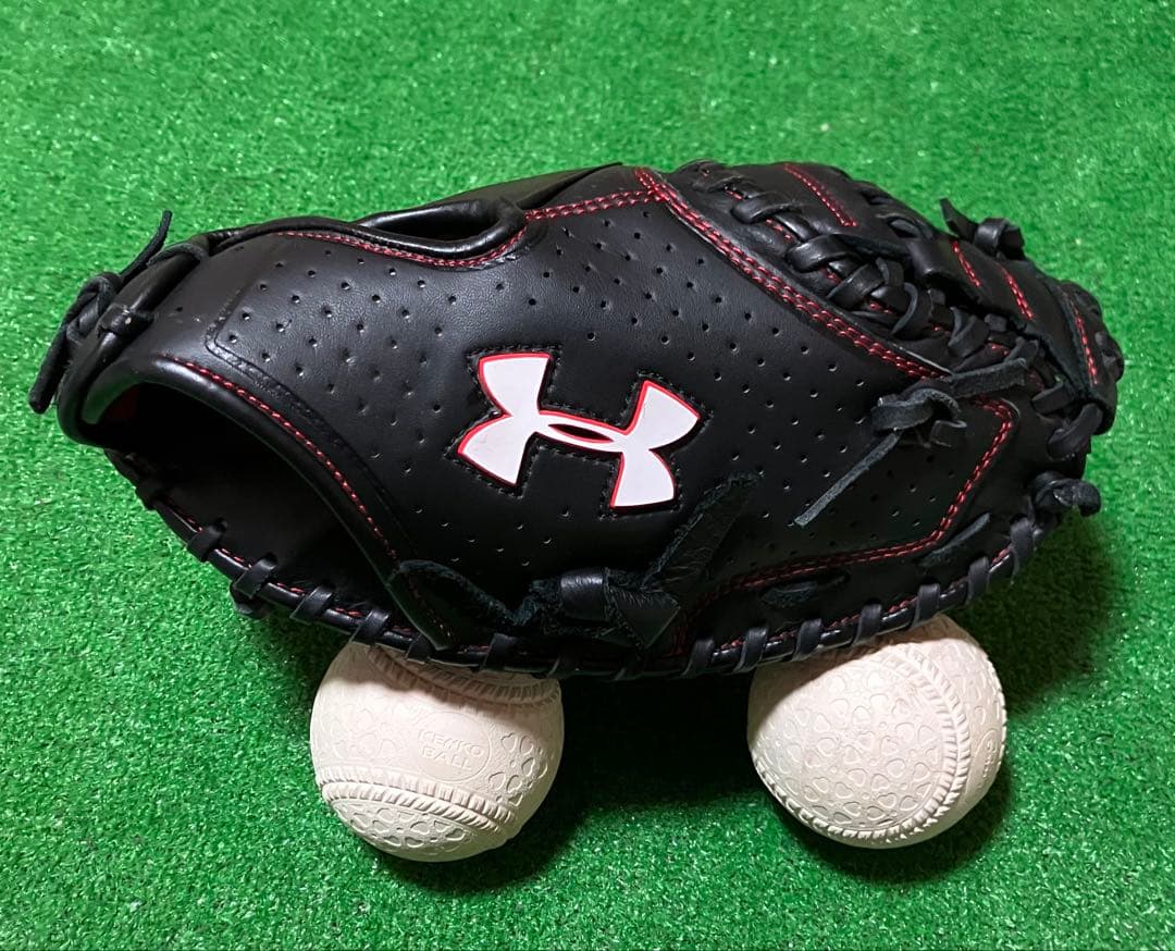 野球 キャッチャーミット アンダーアーマー ブラック UACM-100Y 少年