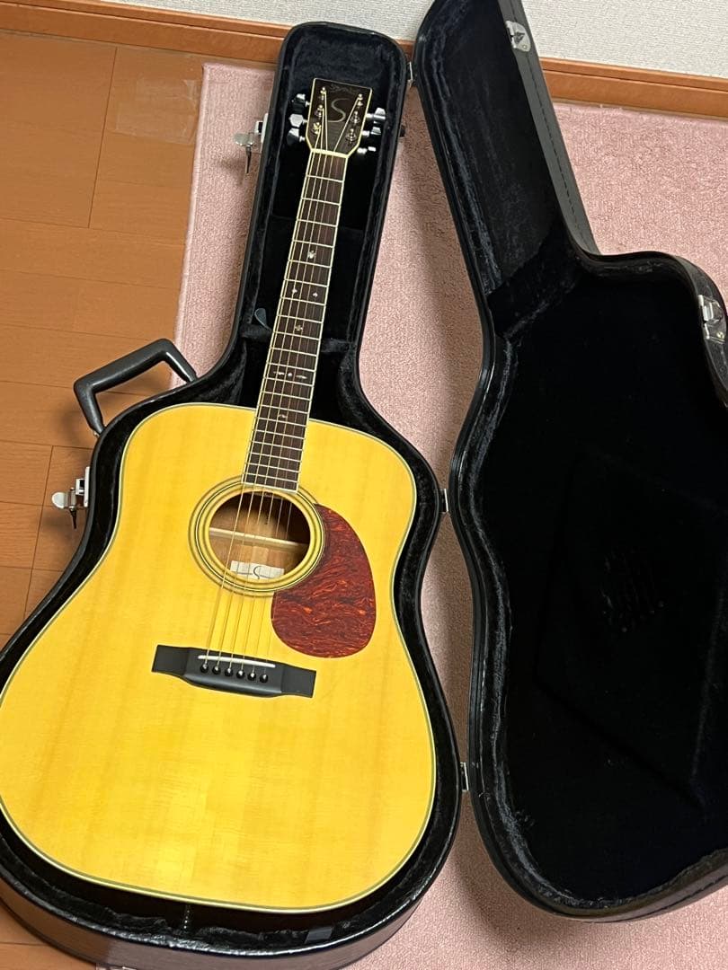 S.yairiアコースティックギター ハードケース付き