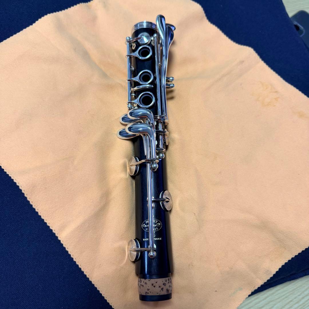 【美品】ビュッフェクランポンR13B♭クラリネットマウスピース、ケースカバー付き