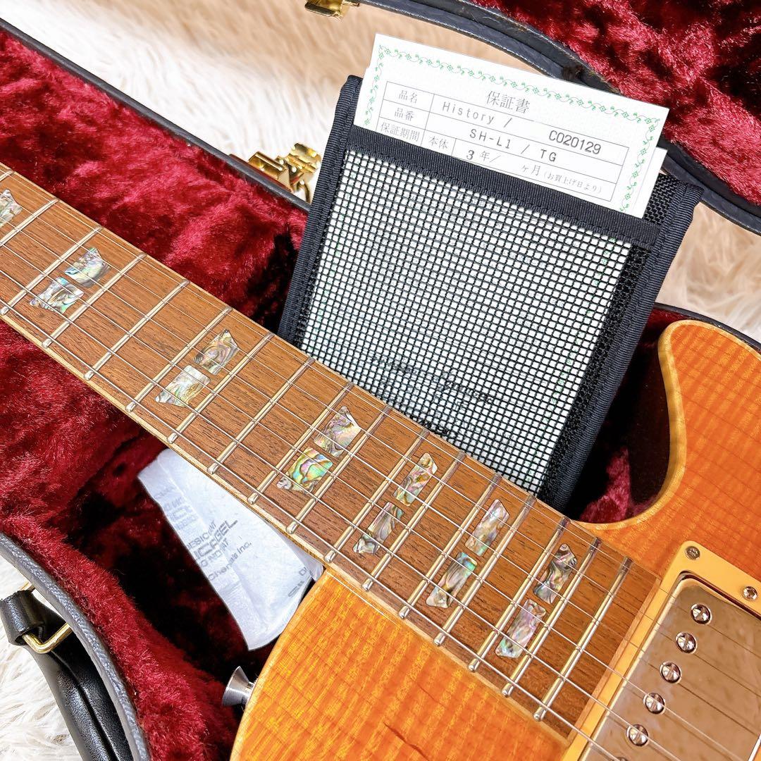 HISTORY ヒストリー　SH-L1 フジゲン製　レスポール　ハカランダ指板