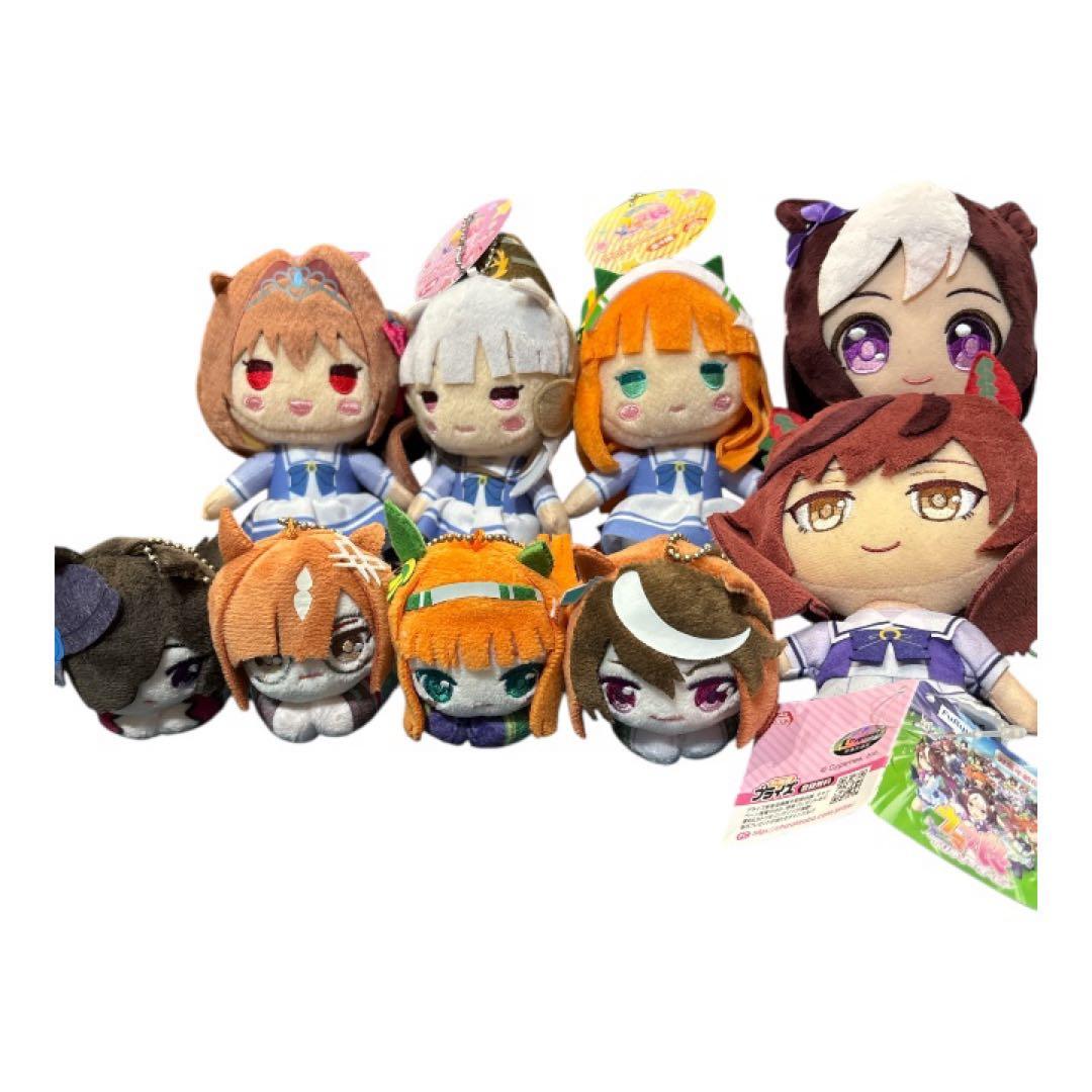 美品！ウマ娘 プリティーダービー ぬいぐるみ マスコット 8点セット通常　フォル