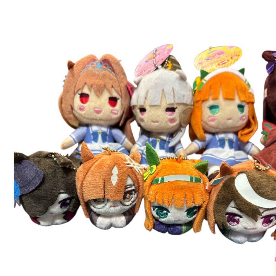 美品！ウマ娘 プリティーダービー ぬいぐるみ マスコット 8点セット通常　フォル