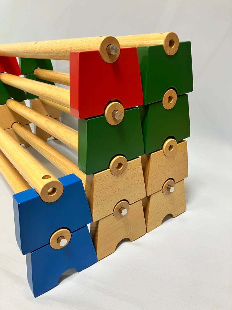 ≪美品≫カラー運動棒(10本組) マスセット株式会社 71355