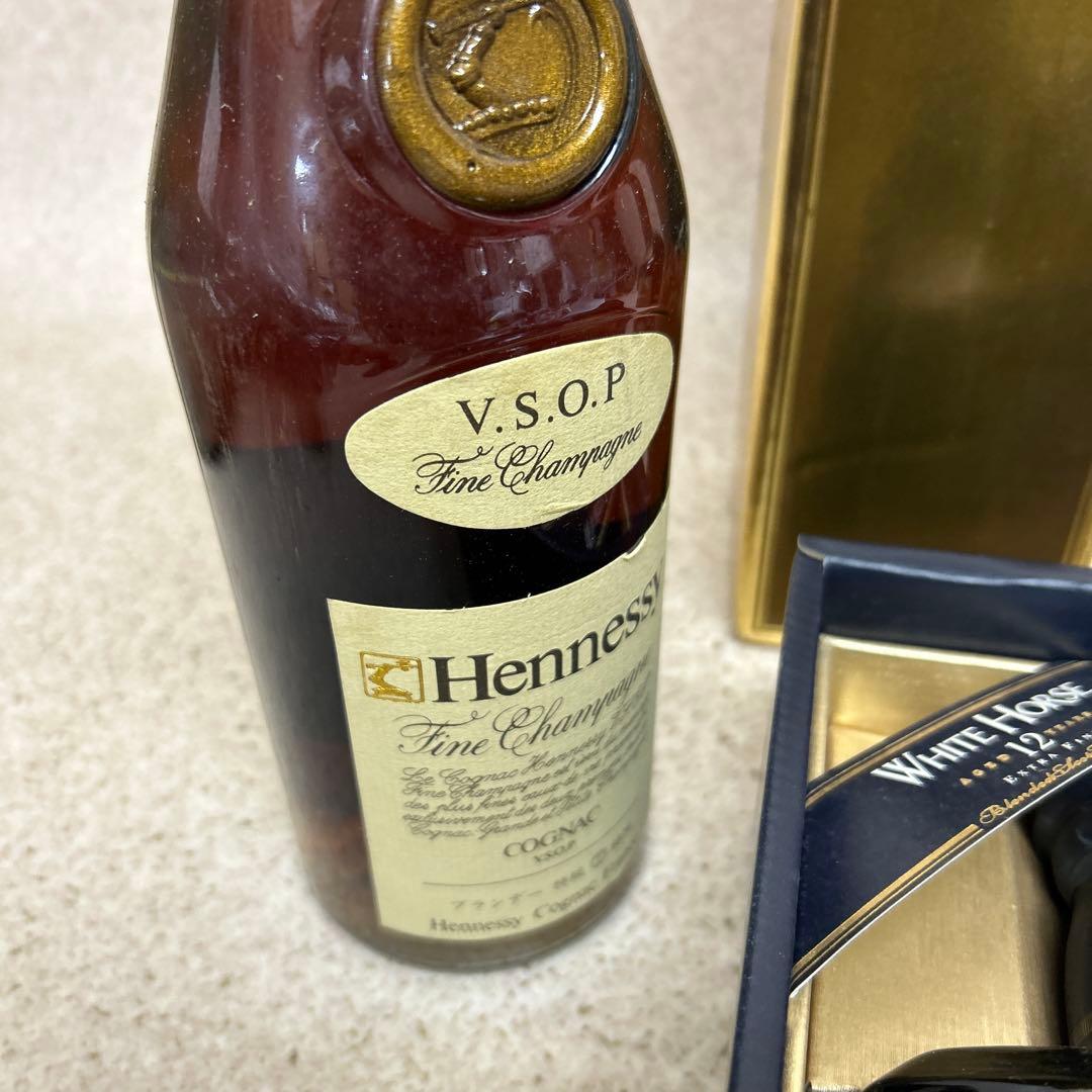 に*ん様 未開栓 3本 自宅保管 ホワイトホース 12年 750ml VSOP