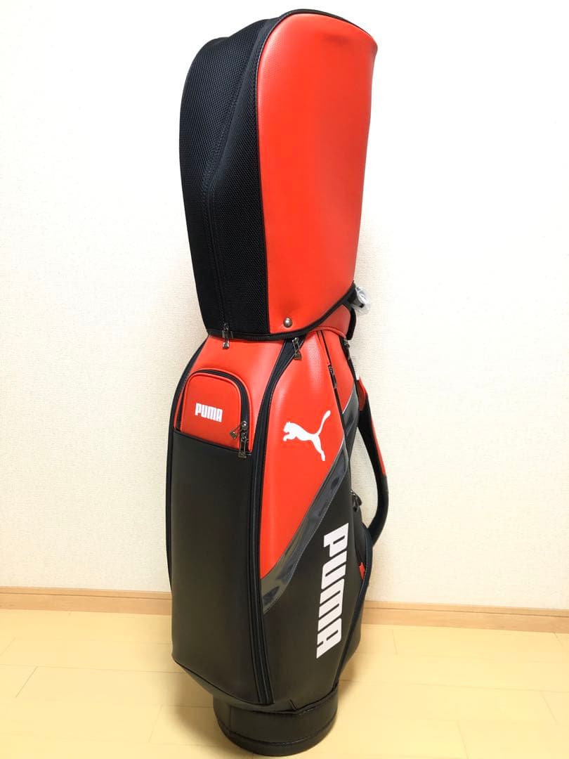 【新品】PUMA GOLF 軽量　カラーブロッキング　キャディバッグ　9.5型