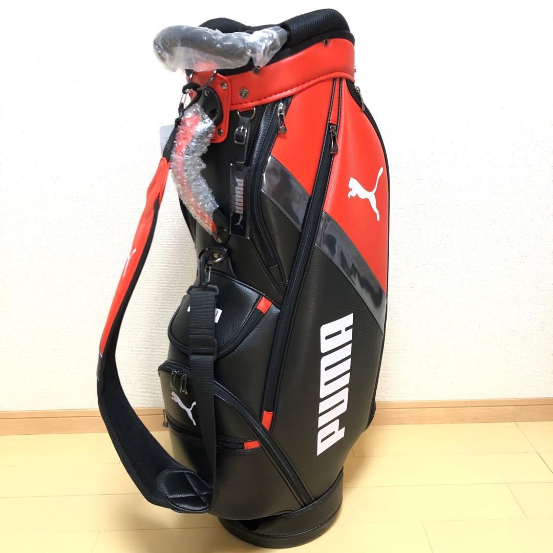 【新品】PUMA GOLF 軽量　カラーブロッキング　キャディバッグ　9.5型
