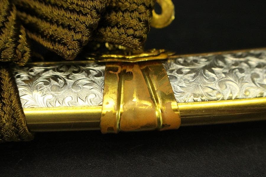 武具甲冑 ミニチュア 飾太刀 日本刀(A979)