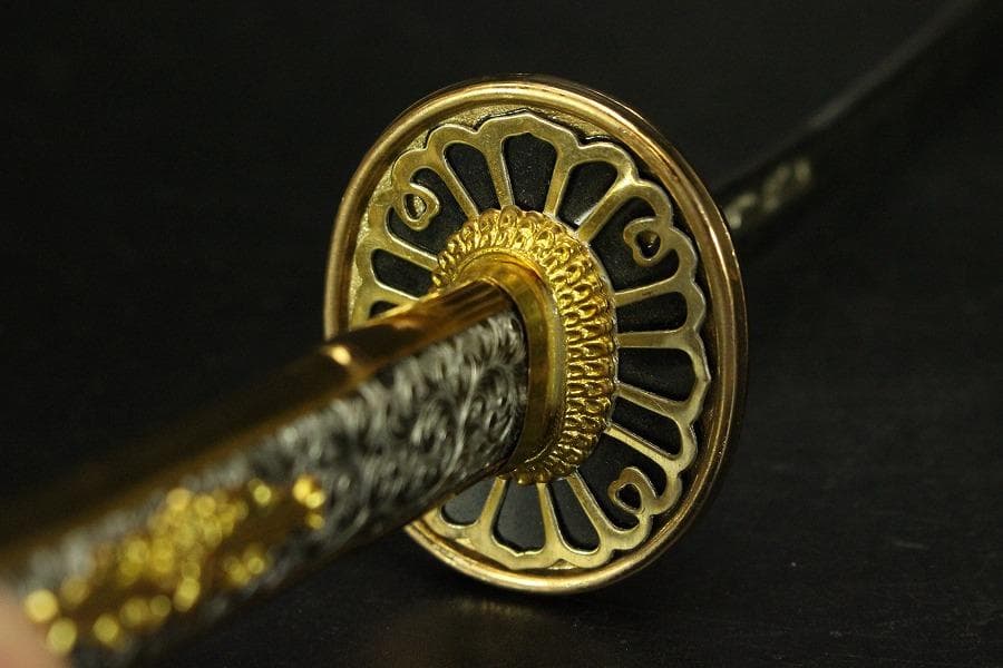 武具甲冑 ミニチュア 飾太刀 日本刀(A979)