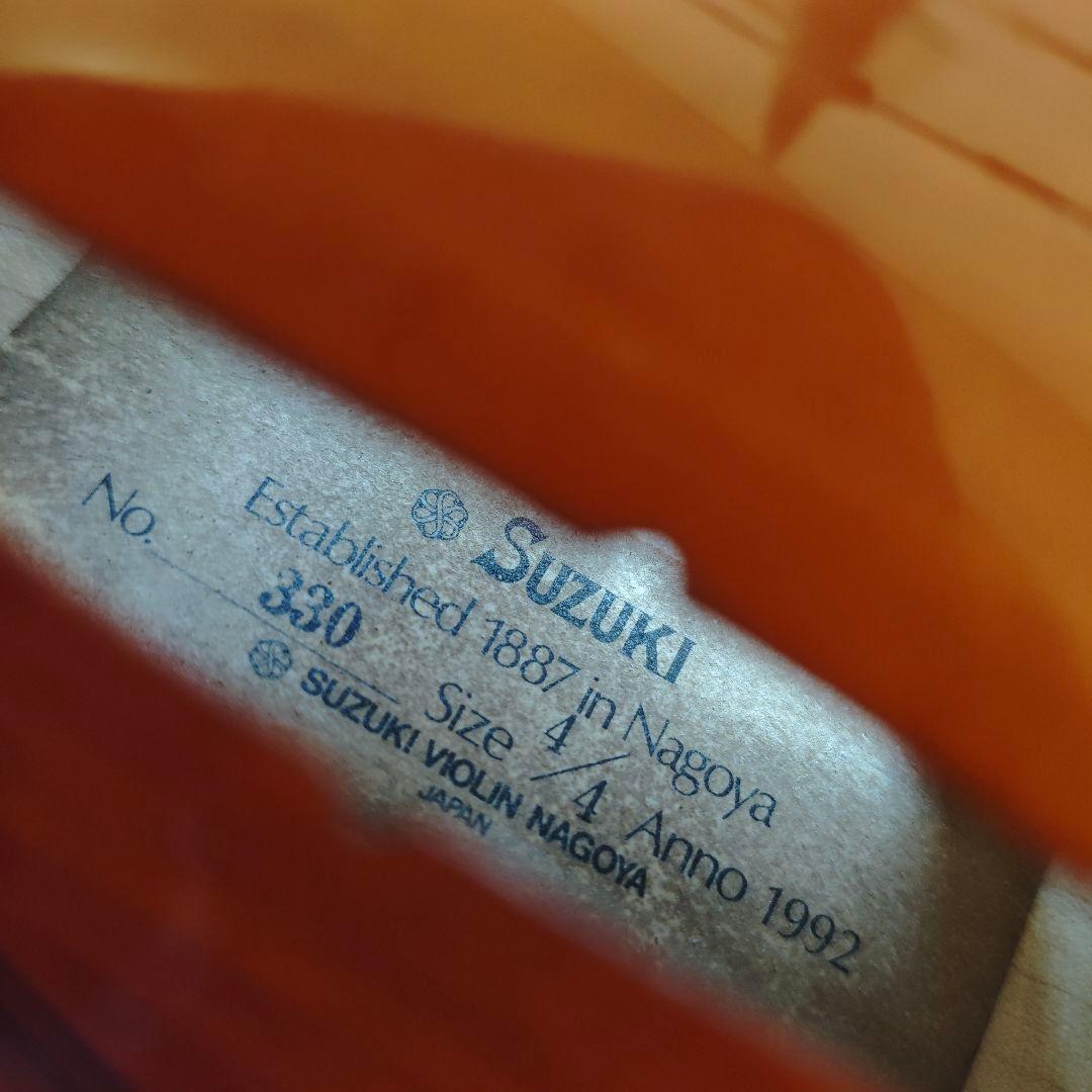 バイオリン SUZUKI No.330 4/4 Anno1992 付属ケース付
