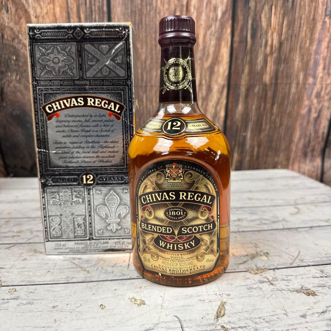 未開封 SCOTS GREY CHIVAS REGAL Dimple ウイスキー