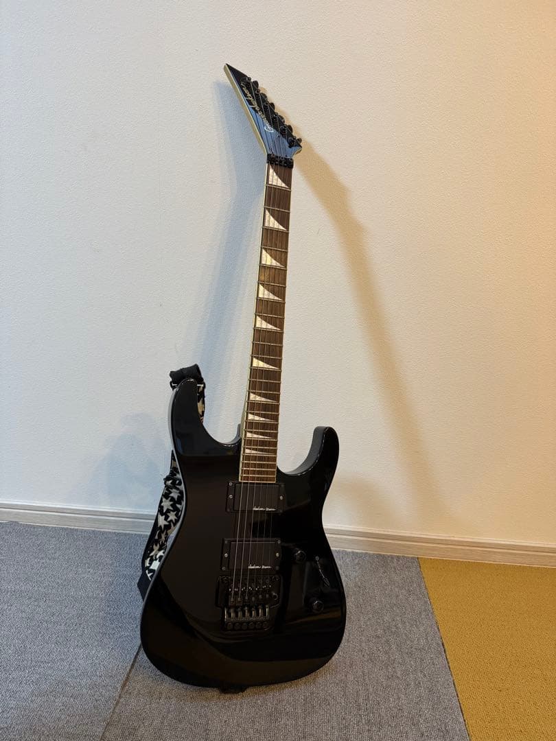 エレキギター　ジャクソンスターズ　ブラック　ケース付き