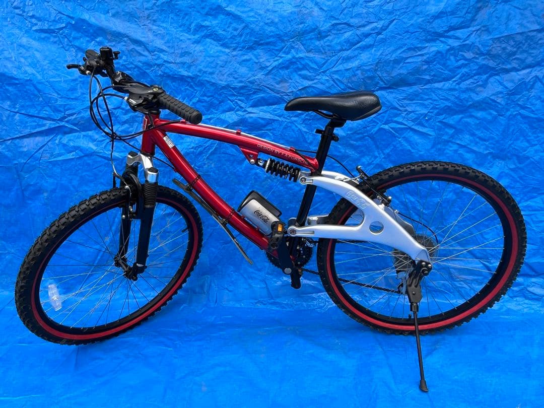 極美品2002ポルシェデザイン　コカコーラマウンテンバイク　ロゴ入り