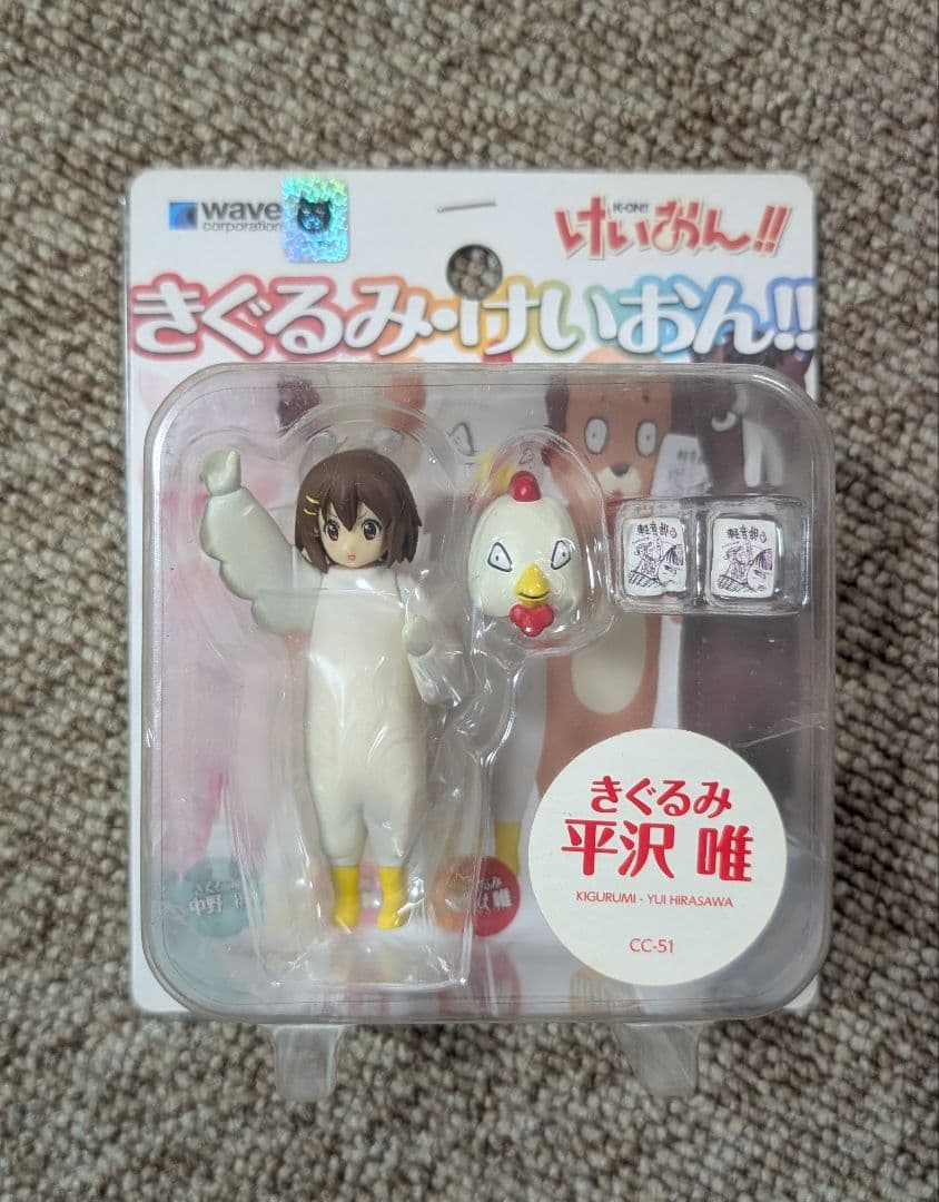 けいおん フィギュア きぐるみ 平沢唯 秋山澪 田井中律 琴吹紬 中野梓