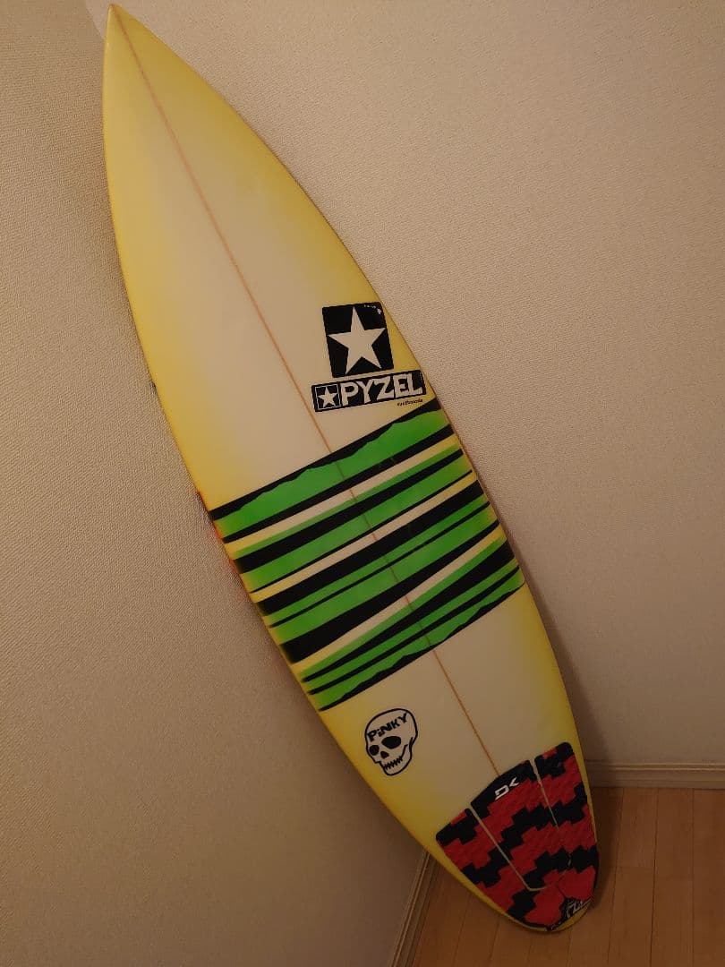 パイゼル　サーフボード　PYZEL pinky 5'10_5フィン付　即乗り可能