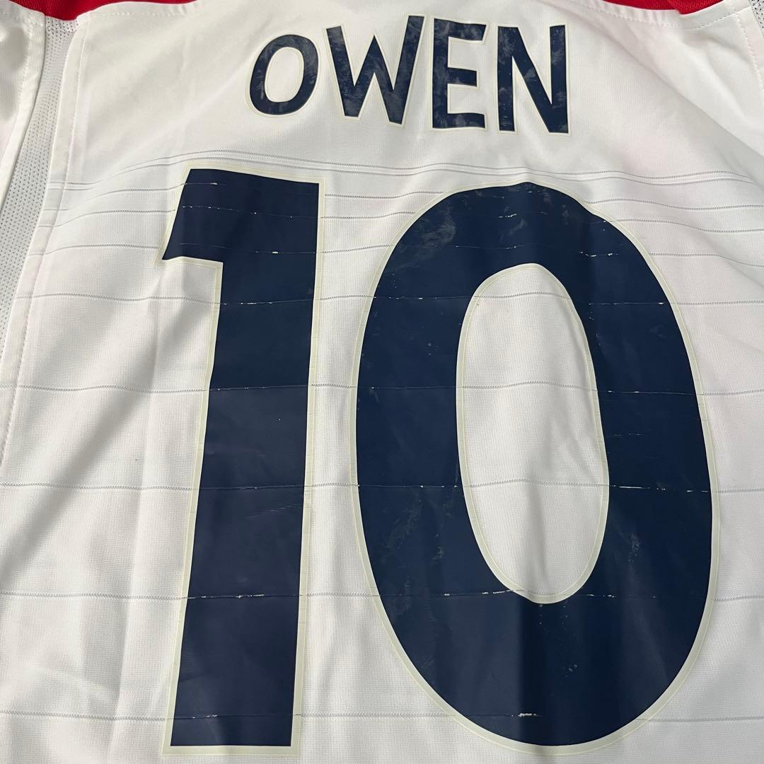 2004 オーウェン イングランド代表　ホームユニフォーム
