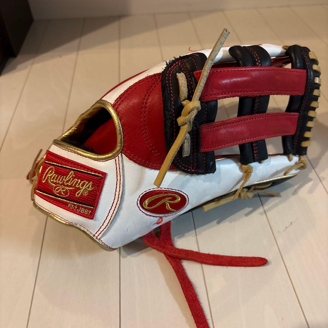 ローリングス HOH GOLD CAMO 限定品 外野用 軟式グローブ