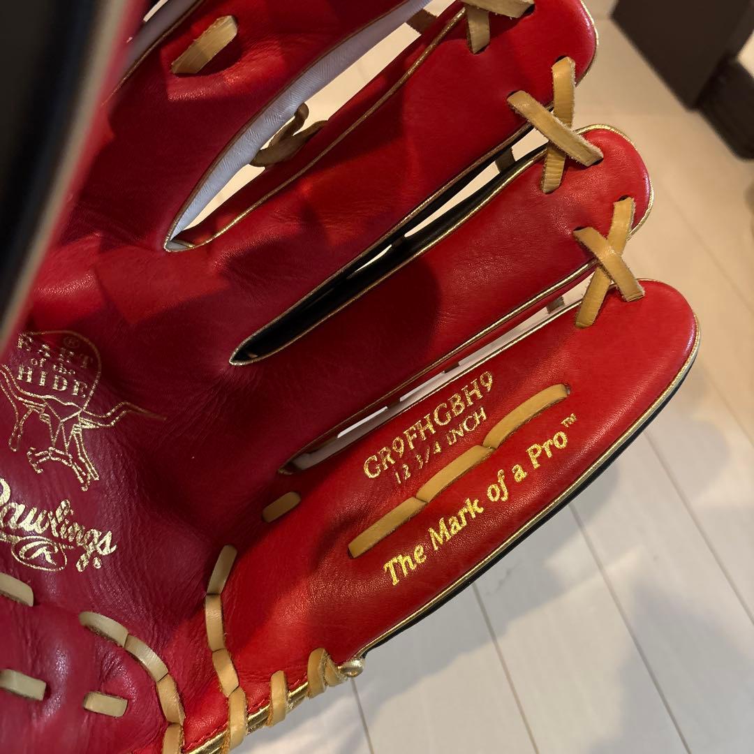 ローリングス HOH GOLD CAMO 限定品 外野用 軟式グローブ