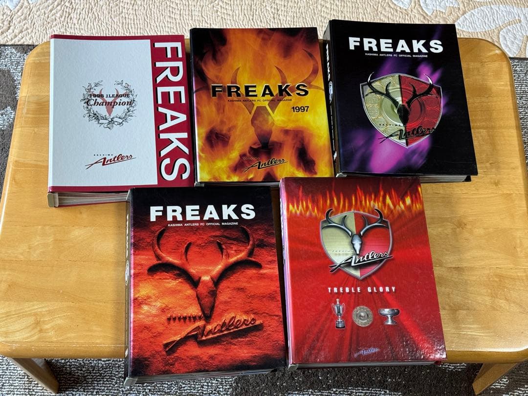 鹿島アントラーズ ファンクラブ会報 フリークス vol.001~340