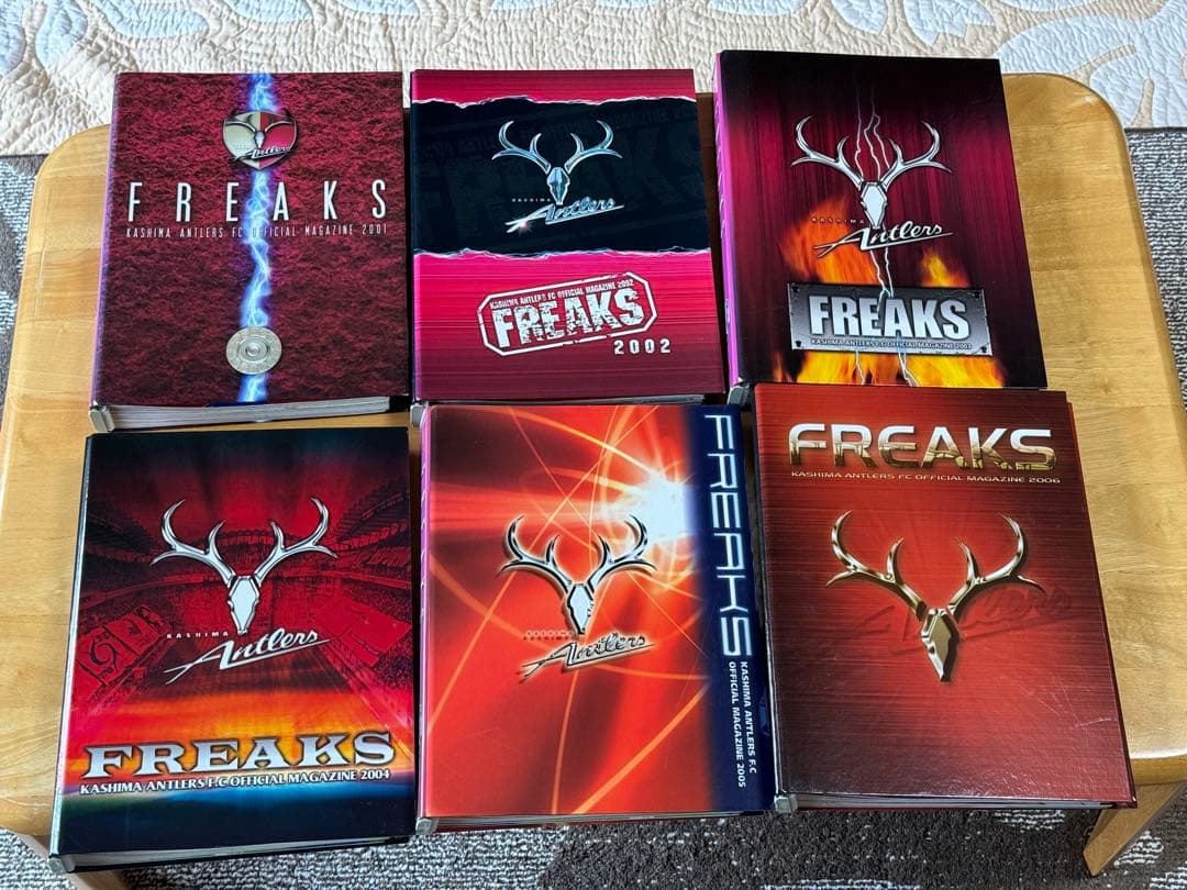鹿島アントラーズ ファンクラブ会報 フリークス vol.001~340