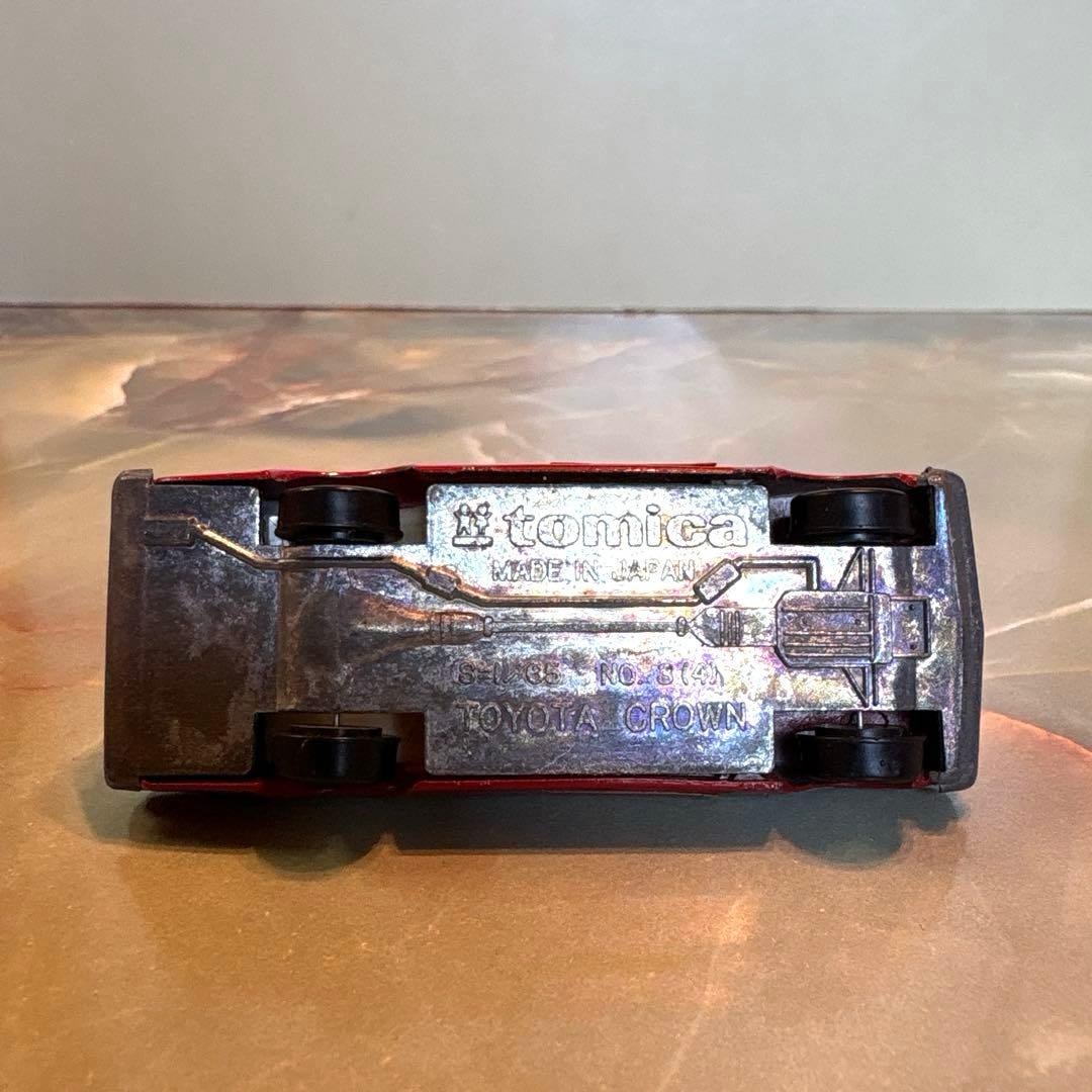トミカNO.27 トヨタクラウンファイアチーフカー 1Eホイール 日本製