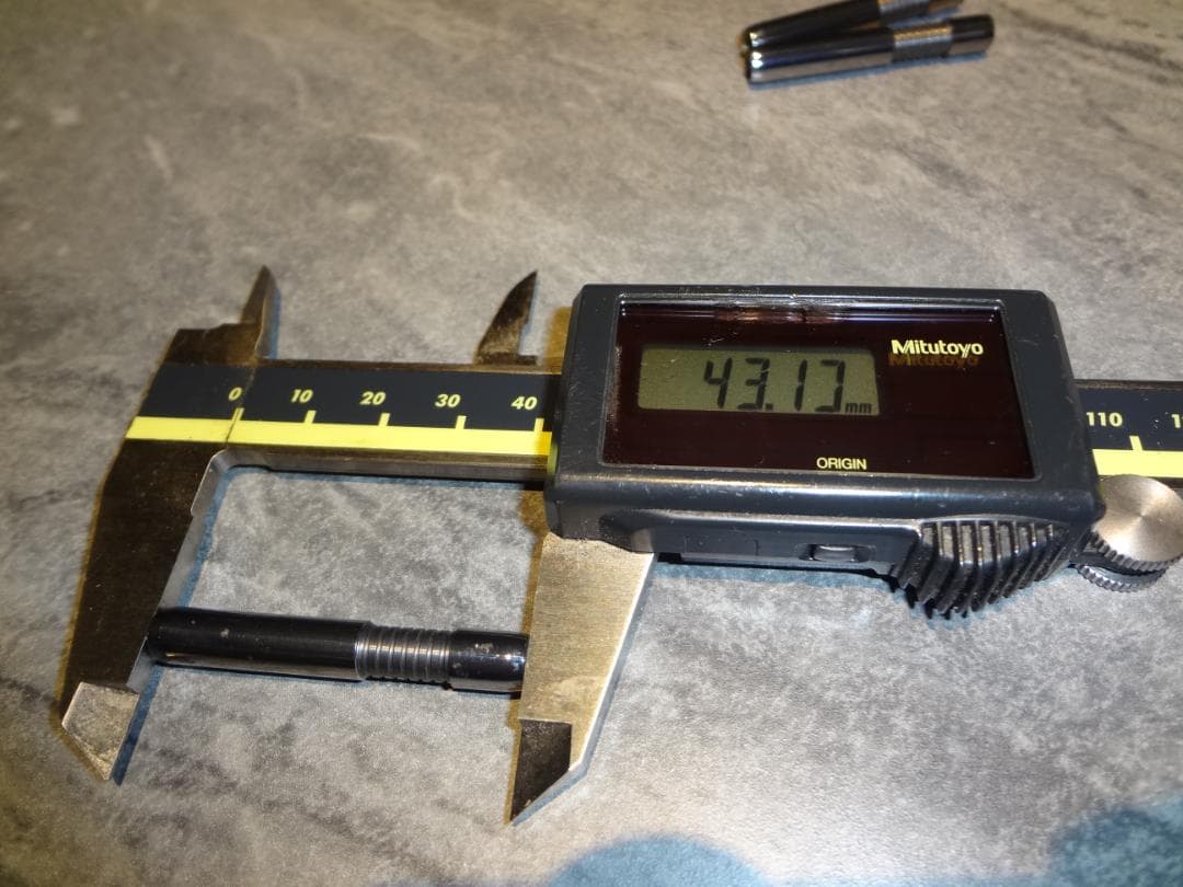 世界初で唯一　超硬合金ストレートバレル　試作品3　　USED