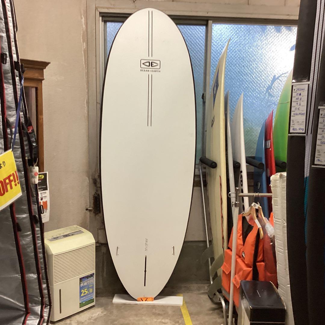 新品最高に乗り安いと大人気のO&E SUPスクイーズ7’6波にも乗れる