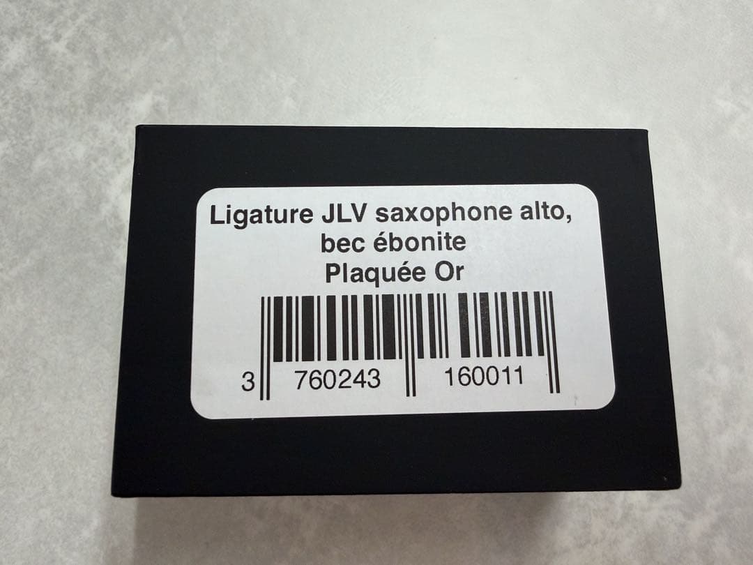 Ligature JLV アルトサックス リガチャー 24金メッキ