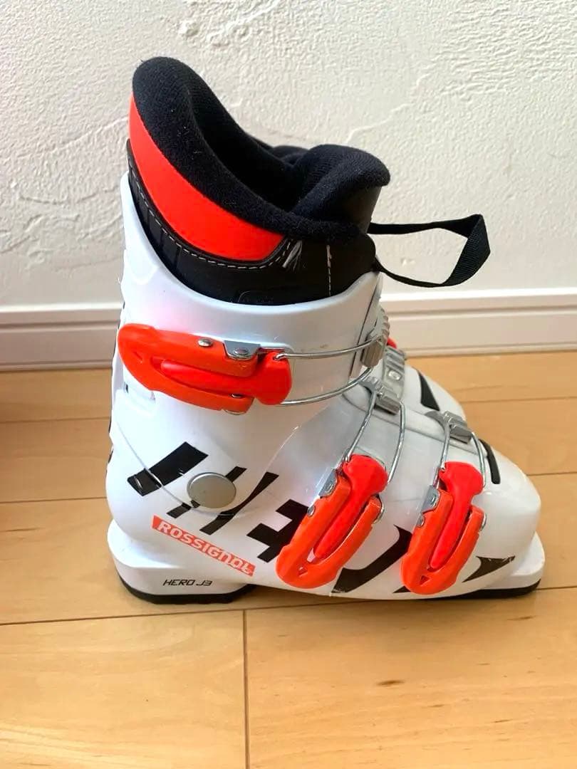 【美品】ROSSIGNOL HERO J3 ジュニア用スキー ブーツ18.5cm