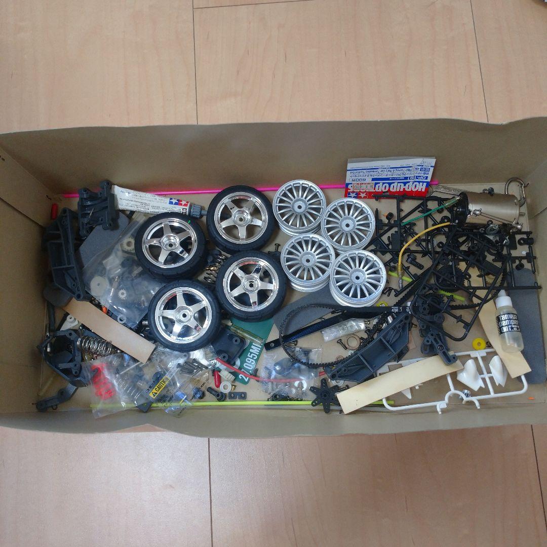 タミヤ ラジコン TA03F4WD 交換パーツ多数 、プロポ付き