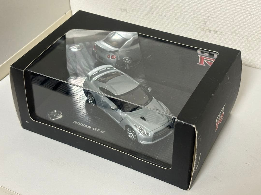 日産/スカイライン/50周年/限定/ミニカー/GT-R/シルバー/R35/純正